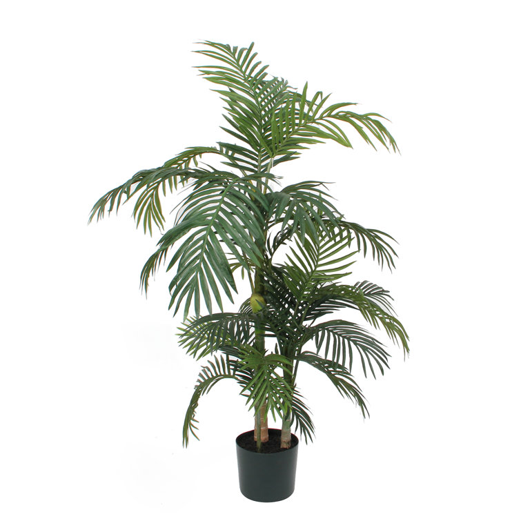 The Seasonal Aisle 140Cm Artificial Palm Tree in Pot Wayfair.co.uk